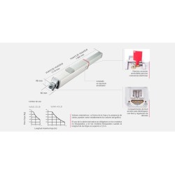 KIT accionador para puertas abatibles VULCAN 6 ERREKA